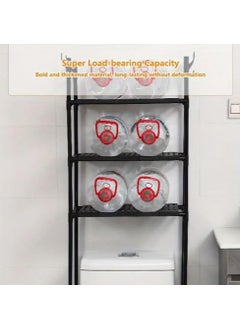 Matiko Matiko Over The Toilet Storage Rack 2 Tier Bathroom Organizer Commode Shelving Organizer Freestanding Shelf Space Saver Heavy Duty Sturdy Over The Toilet Storage Rack  - Image 5