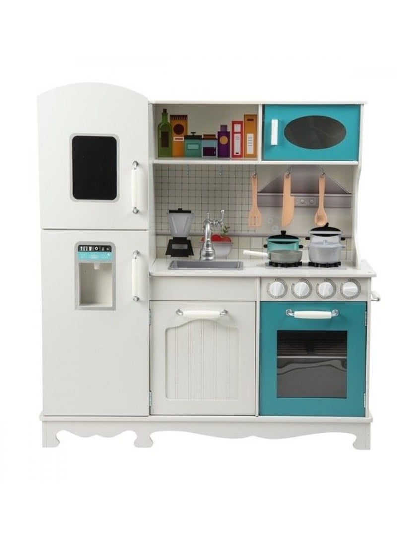 AGD Real Wooden Kitchen Set for Kids with Lights & Sound - Image 4