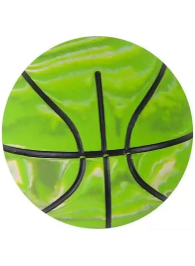 Rubber Bouncy Ball Toy, Bowling Rubber Bounce Balls for Kids- Green - Image 2