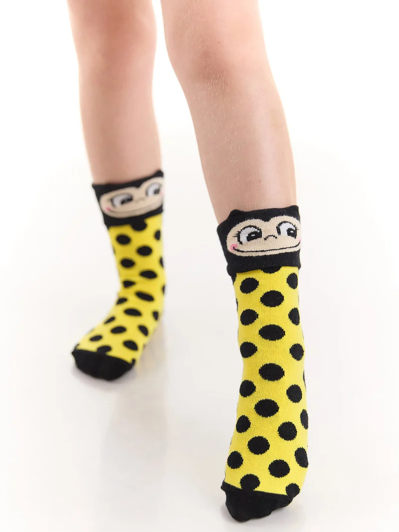 Denokids Bee Girl Socks Set