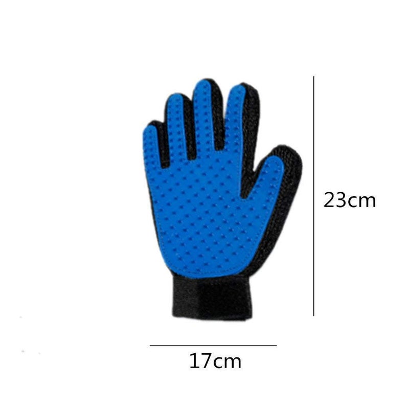 Birud® Pet Grooming Glove with Long and Short Fur for Dog and Cat- Pet Grooming Glove - Gentle Deshedding Brush Glove - Efficient Pet Hair Remover Mitt - Image 4