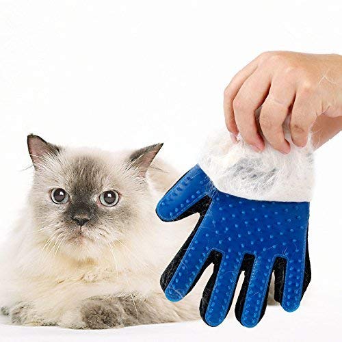Birud® Pet Grooming Glove with Long and Short Fur for Dog and Cat- Pet Grooming Glove - Gentle Deshedding Brush Glove - Efficient Pet Hair Remover Mitt - Image 5