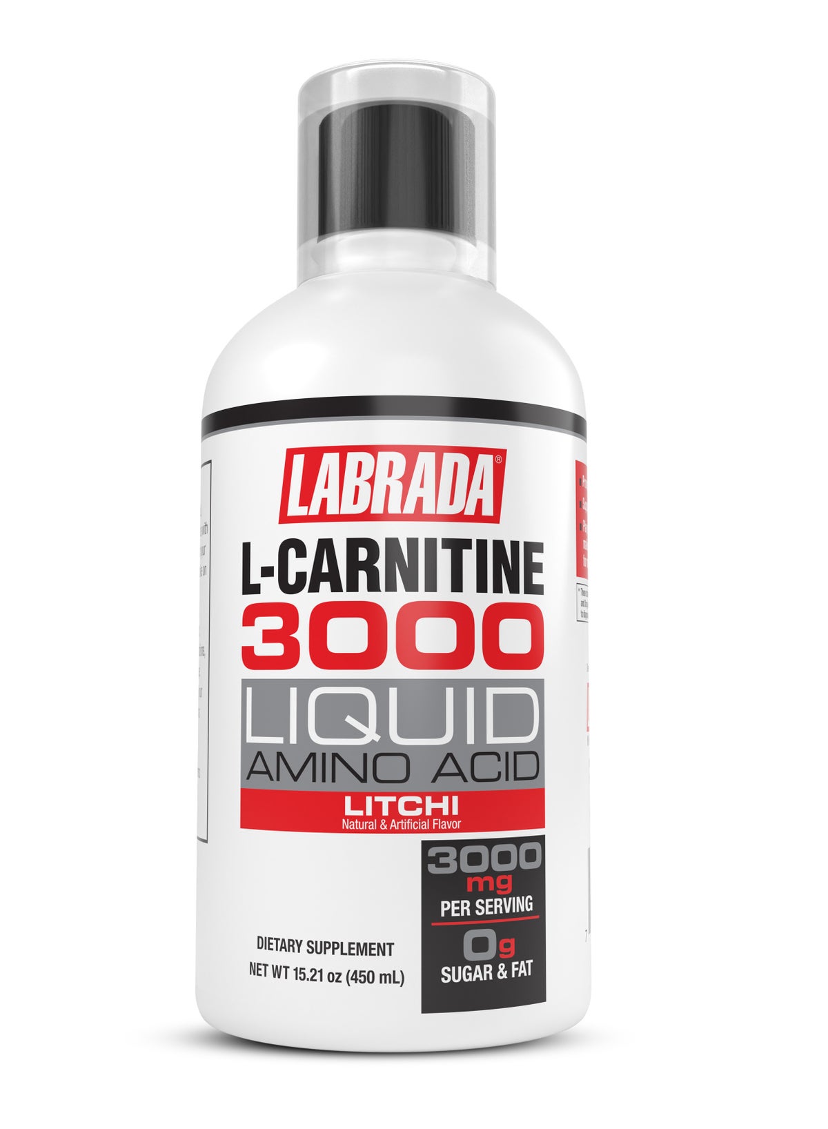 LABRADA Labrada L-Carnitine 450 ml Litchi | Best Price UAE