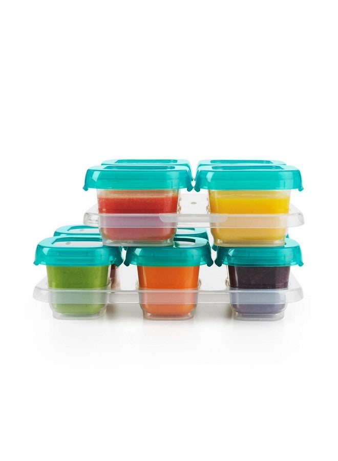 OXO TOT 12Piece Baby Blocks Set Teal - Image 2