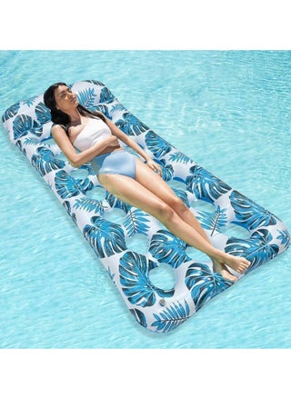 Inflatable Pool Float Lounge Adult Pool Floating Raft Floating Pool Lounger Sun Tanning Floats Cool Water Floaty for Swimming Pool Lake Float Beach Pool Party Toys - pzsku/Z94A85DC58F72491EEE9CZ/45/1747382296/92053123-4d3a-4106-af96-f3172343148d