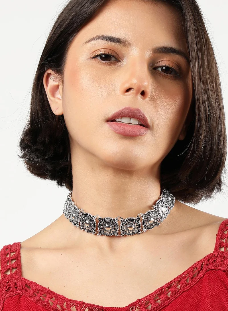 SOHI Party Choker Artificial Necklace Jewellery