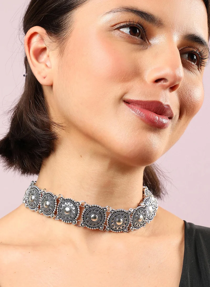 Sohi  Party Choker Artificial Necklace Jewellery for Women | Best Price UAE