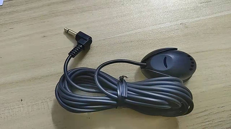 Factory Direct Stick-On Collar Microphone for Car Bluetooth GPS Black 
