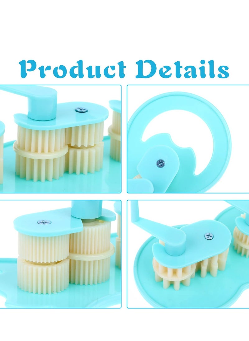Paper Quilling Crimper Tool Slip Wave Shaper Making for DIY Crafts Papercraft Create Beautiful Fold and Effects Kids Craft Household Blue