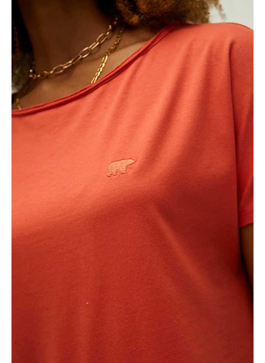 باد بير Women's Cinnamon T-Shirt Nıdra