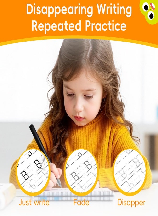 Timetome Large Magic Grooved Writing Practice for Kids 3-5, Grooved Writing Books Ages 6-8, Magic Book Handwriting Practice for Kids 5-7, Preschool Workbook Tracing Books for Boys & Girls - Image 5