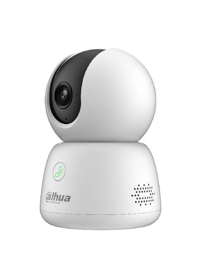 Dahua - 5MP 3K Indoor Smart Camera | Wi-Fi 6 | Pan & Tilt 360 View | Auto Tracking | Two way talk | Call button | Human detection | Privacy Mode | Night Vision | Model DH-H5B | White - Image 1