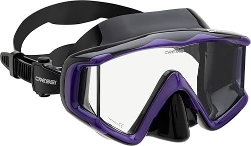 Cressi Pano 3, Black/Purple - Image 1