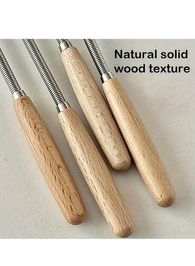 3-Piece Stainless Steel Egg Whisk – 7.9 Inch (20cm) Mini Wire Whisk Set for Mixing & Beating - Image 5