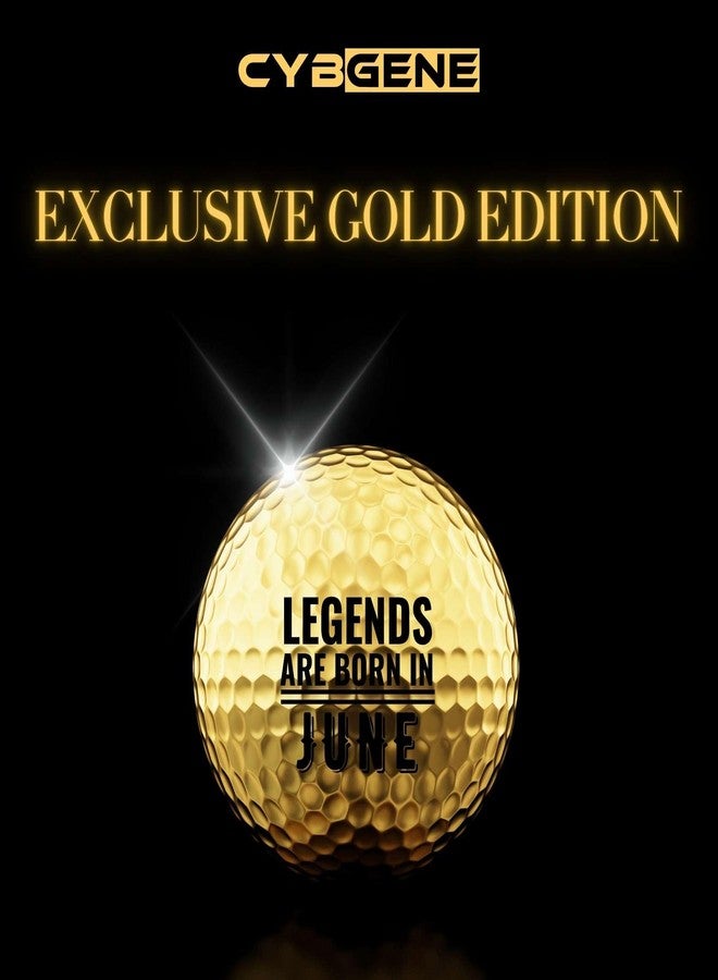 CybGene Birthday Gifts Golf Balls Set for Him, Golf Gifts for Men, Cool Accessories for Golfers, Birthday Golf Balls for Golf Lovers, Dad, Grandpa, Boyfriend, Husband, Brother, Uncle, Boss - June - Image 2