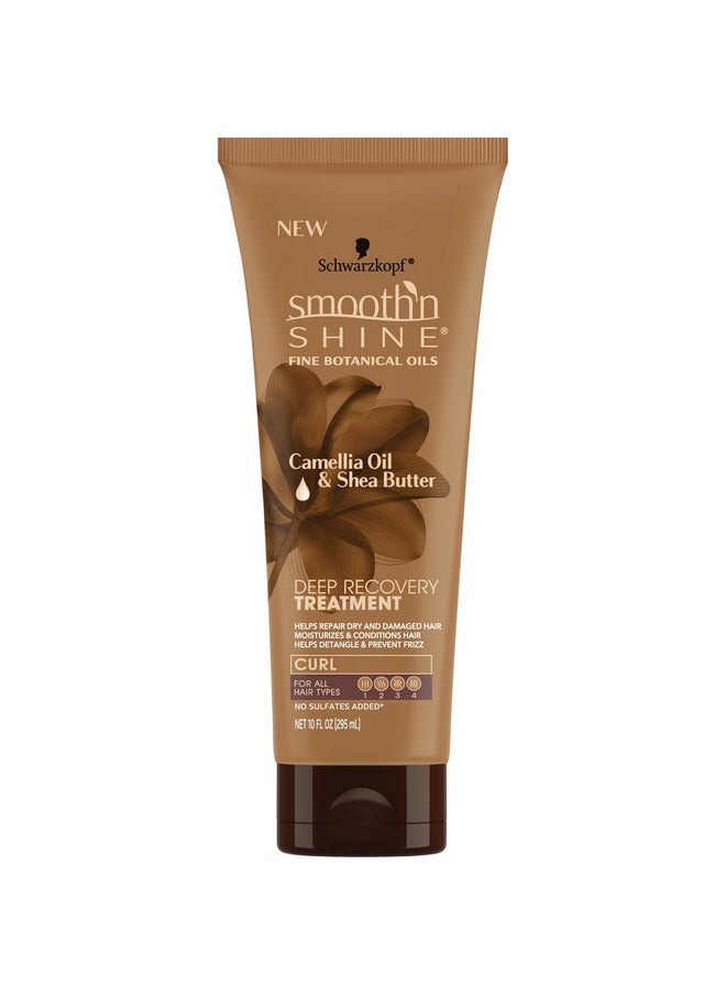 Smooth N Shine - Smooth N Shine Curl Treatment Deep Recovery 10 Ounce (295ml) - Image 1