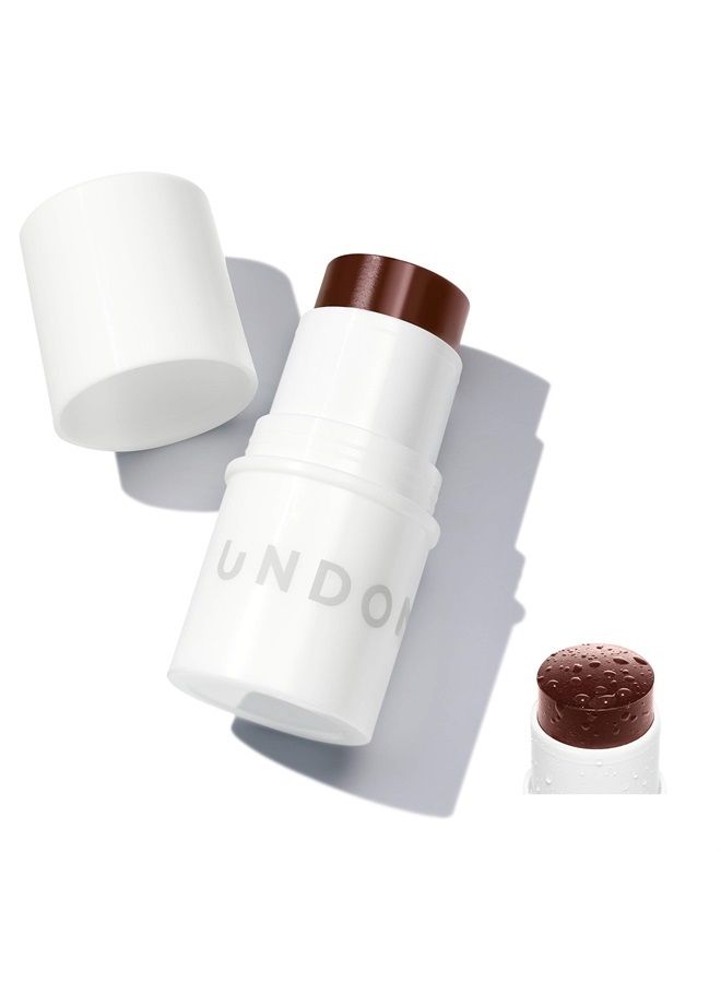 Undone Beauty Water Bronzer Stick - Coconut for Radiant, Dewy Glow and a Natural Looking Tan with No Streaks, Lines, or Mistakes - Vegan & Cruelty Free - Amber, 0.19 oz (5g)