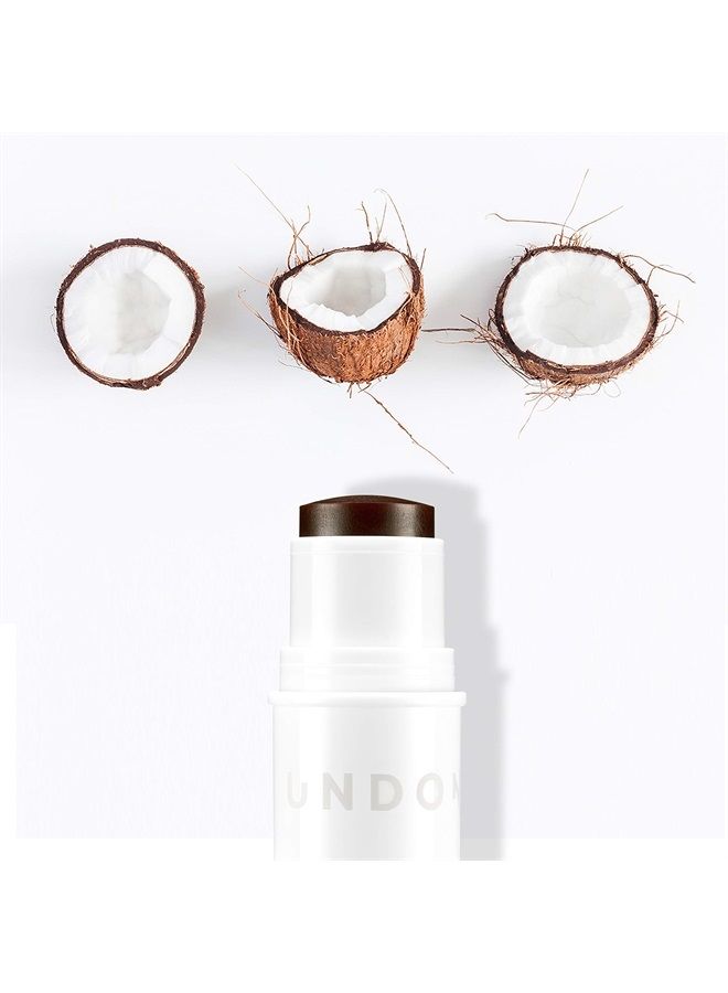 Undone Beauty Water Bronzer Stick - Coconut for Radiant, Dewy Glow and a Natural Looking Tan with No Streaks, Lines, or Mistakes - Vegan & Cruelty Free - Amber, 0.19 oz (5g)