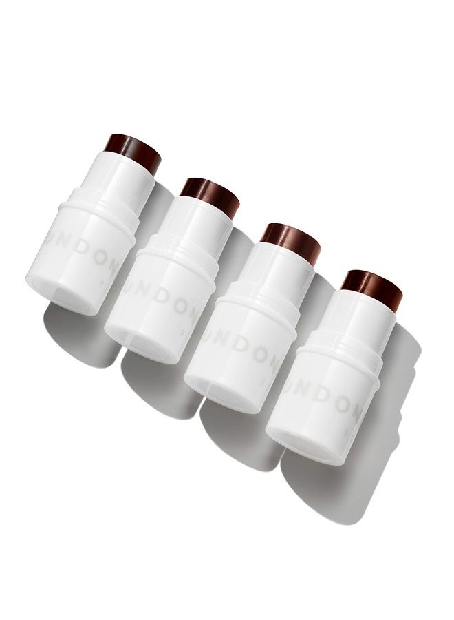 Undone Beauty Water Bronzer Stick - Coconut for Radiant, Dewy Glow and a Natural Looking Tan with No Streaks, Lines, or Mistakes - Vegan & Cruelty Free - Amber, 0.19 oz (5g)