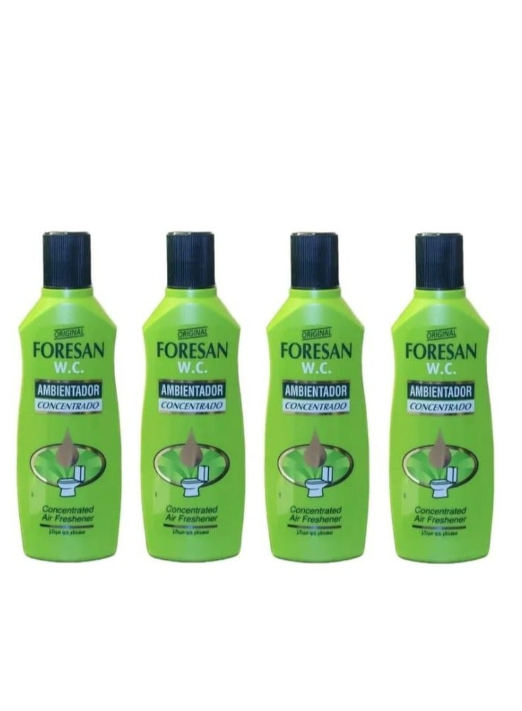 FORESAN 125ml Toilet Centered Air Freshener 4pcs
