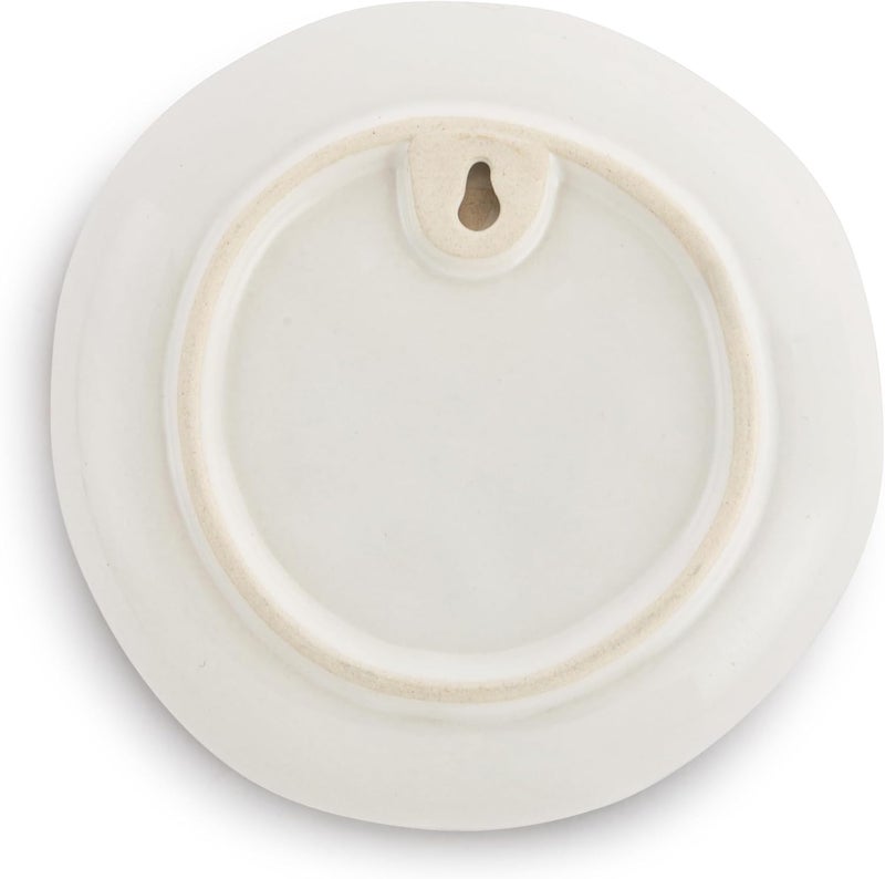 DEMDACO Decorative Serving Dining Dish Appetizer Plate 5 Inch Ceramic Stoneware Lemon - Image 3