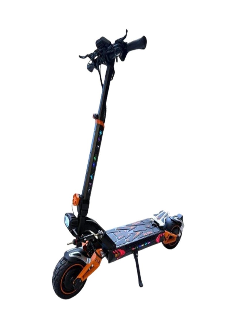 Niyazi - Electric Scooter | Electric Scooter for Adults | Russian T3 PRO Scooter | Giant of Original Motors | Dual 3200W Motors | 60V – 21Ah Battery | Hydraulic Brakes | 11-Inch Tubeless Tires | Front and Rear Suspension | Battery Cover with Secret Code | Front and Rear Turn Signals | Balance Pin | High Quality | 1-Year Warranty on Motor and Battery - Image 1