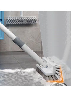 Generic Multi-Functional Broom V-Shaped Design, Long-Handled Scrub Brush 180° Rotatable Brush Head Design, Suitable for Cleaning in Various Occasions  - Image 1