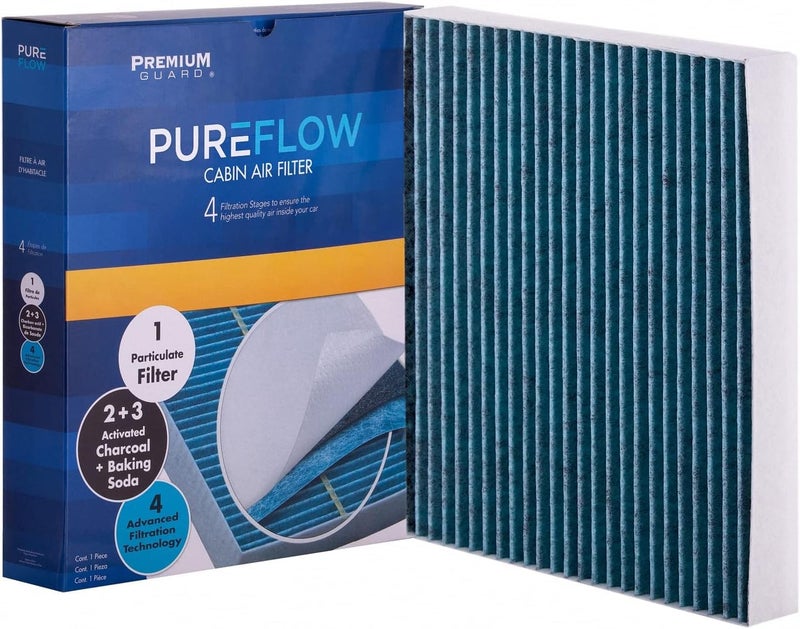 Premium Guard PureFlow HEPA Cabin Air Filter PC99155HX | Fits 2023-20 Kia Soul, 2023-20 Seltos, 2022-17 Sportage - Image 1