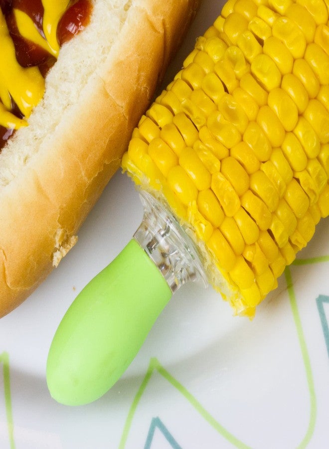 شيف كرافت مجموعة حوامل الذرة العملاقة من شيف كرافت كلاسيك إيزي ستور، 8 قطع، أصفر/أخضر/أزرق/برتقالي - Image 3