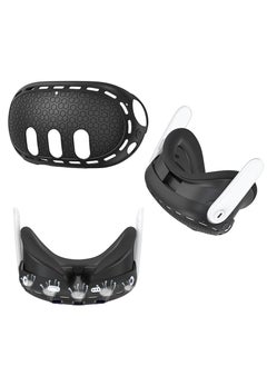 IINE Meta 3 Host Protective Shell Case Silicone/TPU Dust prevention Anti scratch Drop-proof VR Accessories Case Cover Glasses Helmet for VR Shell Cover Skin for Quest 3 Headset Accessories  - Image 5