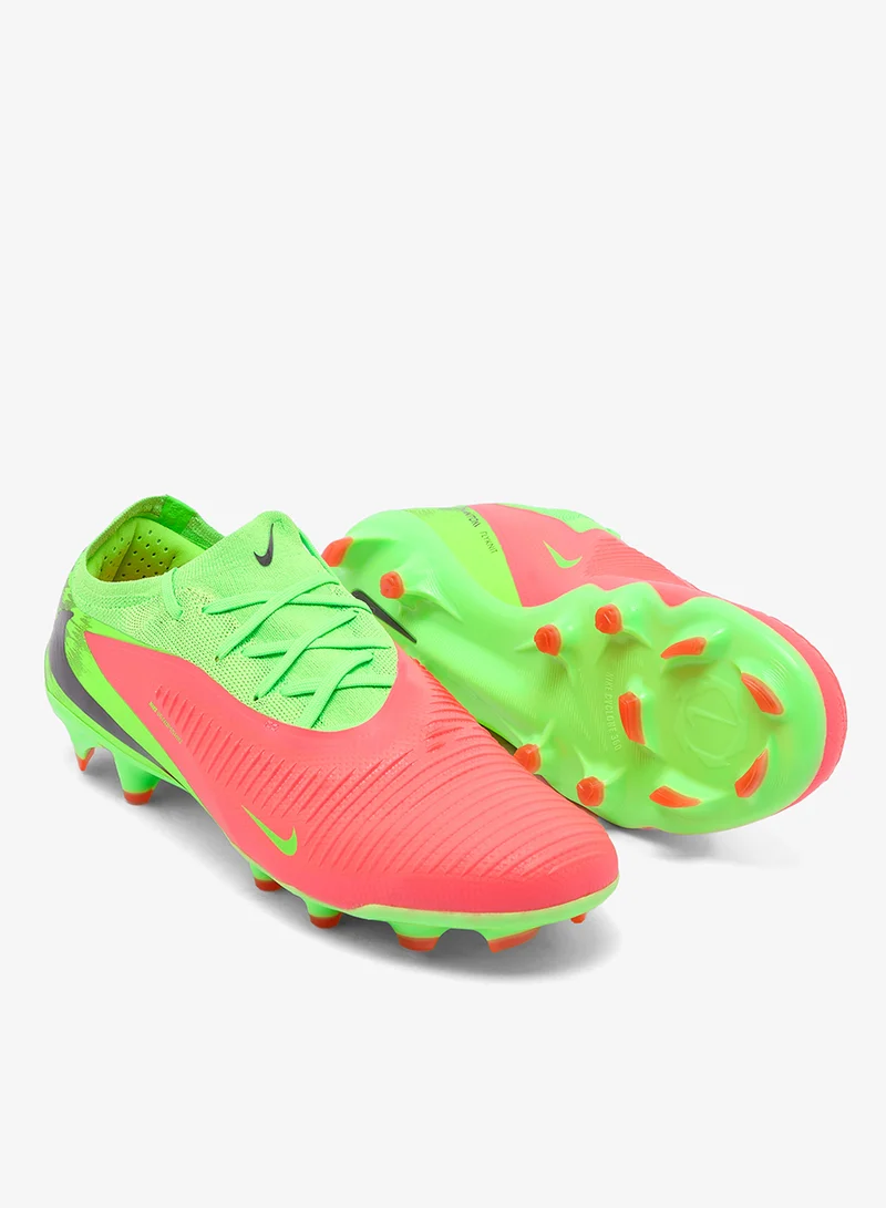Nike HOT PUNCH/BLACK-GREEN STRIKE Phantom 6 Low Pro FG for Men | Best Price UAE