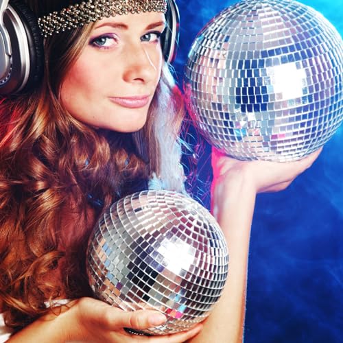 Retainbre Disco Ball Mirror Tiles Self Adhesive Disco Ball Tapes Stickers Small Square Mirror Mosaic Tiles for Crafts and DIY Decoration Accessory (10000 Pcs) - Image 3