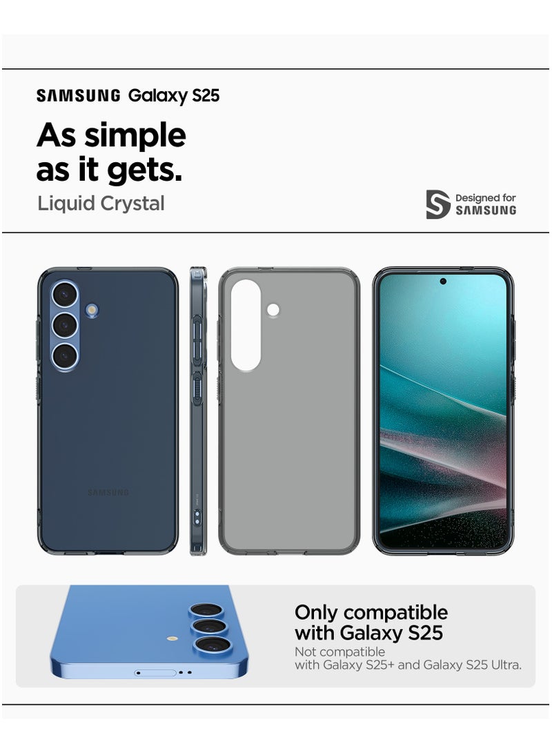 Spigen Liquid Crystal Samsung Galaxy S25 Case Cover (2025) - Space Crystal - Image 2
