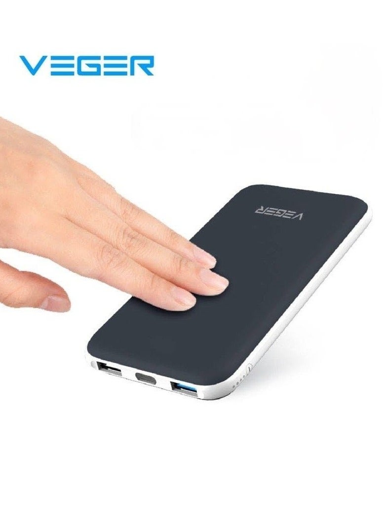 VEGER 25000mAh Power Bank with 2 USB Ports and 1 Type-C Port - Image 1