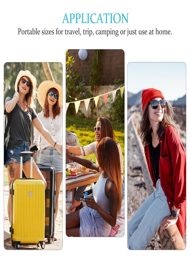 KALLORY Makeup Pallette 2pcs Magnetic Eyeshadow Makeup Empty Eyeshadow Containers Box Refillable Eye Shadow with Mirror for DIY Cosmetic Foundation Blush Rose Gold Makeup Eyeshadow - Image 4