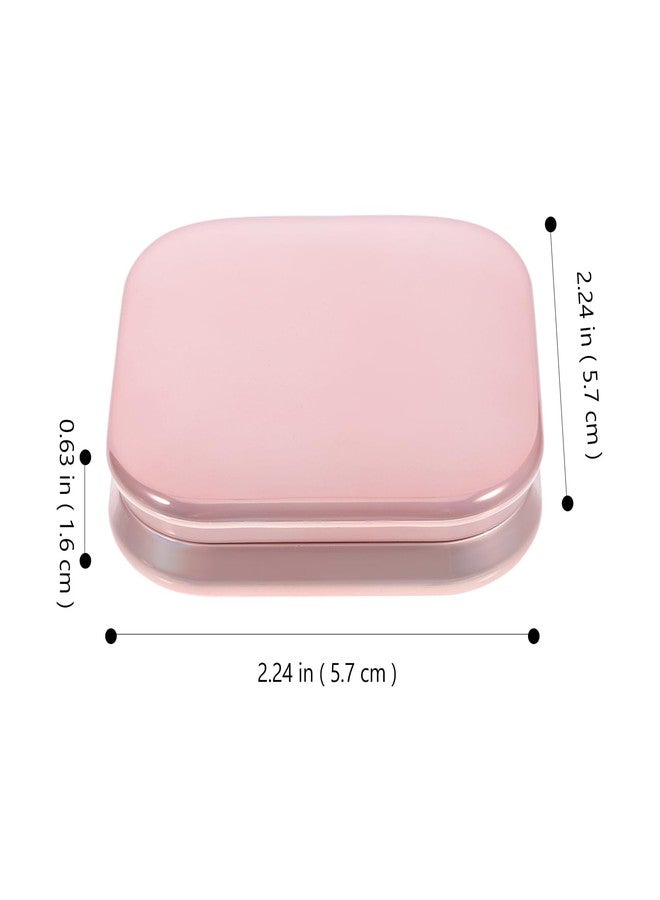KALLORY Makeup Pallette 2pcs Magnetic Eyeshadow Makeup Empty Eyeshadow Containers Box Refillable Eye Shadow with Mirror for DIY Cosmetic Foundation Blush Rose Gold Makeup Eyeshadow - Image 2