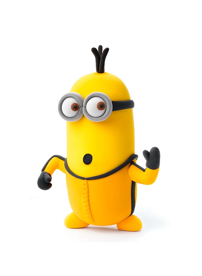 HEY CLAY Hey Clay - Minions Kevin Colourful modelling Air-Dry Clay, 5 Cans With Fun Interactive App For Kids 3 Years +.  - Image 5