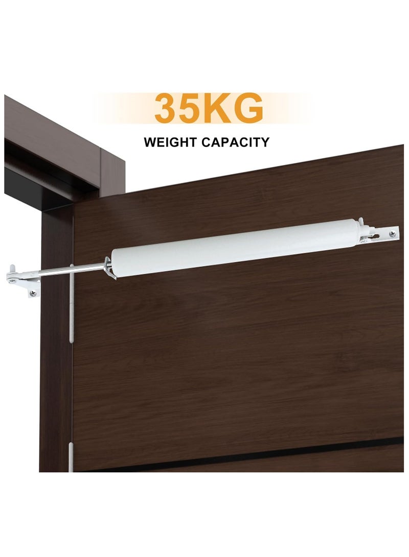 Door Closer,White,Standard Duty Pneumatic Screen and Storm Door Closer - Image 2