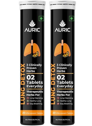 Lung Detox Supplement With Natural Blend of NAC N-Acetylcysteine, Pushkarmool, Piper Longum And Licorice Herbs Extract Lungs Cleaner for Detoxification and Immune Defense Pack of 40 Tablets - pzsku/Z94AA081C819437330367Z/45/_/1720617458/783ca0c5-977b-4b8b-aad6-28ccf99b15ae