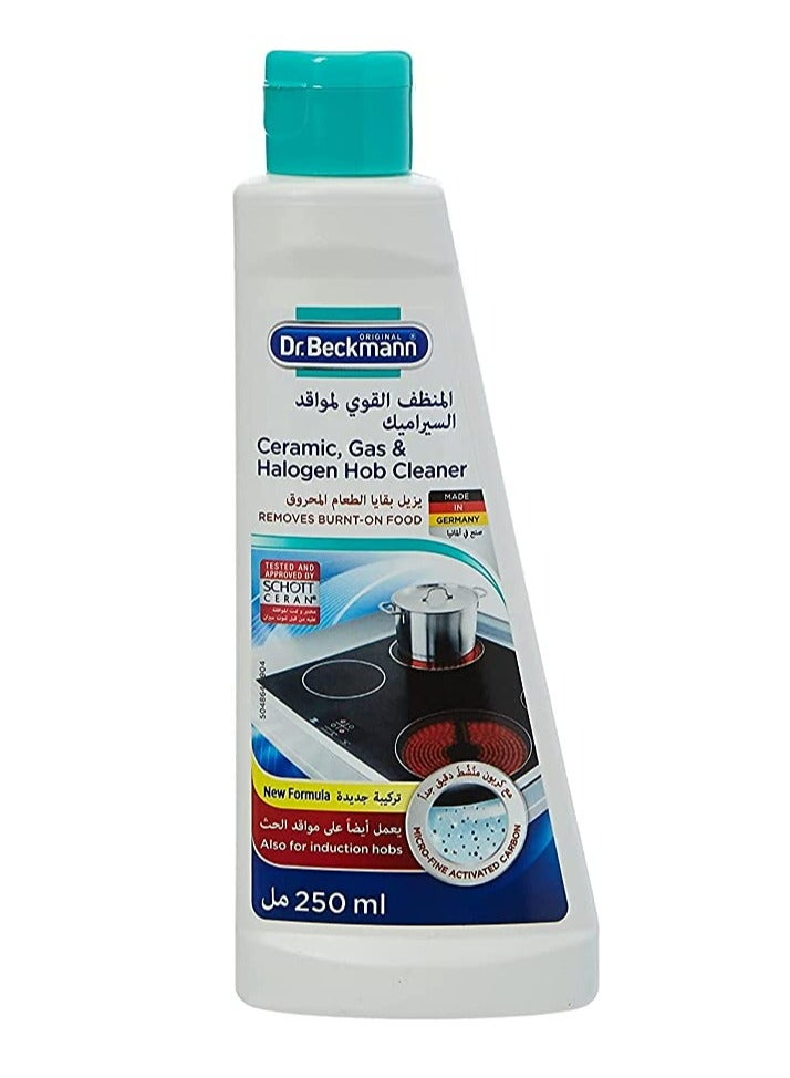 Dr. Beckmann Ceramic Gas and Halogen Hob Cleaner 250ml - Image 3