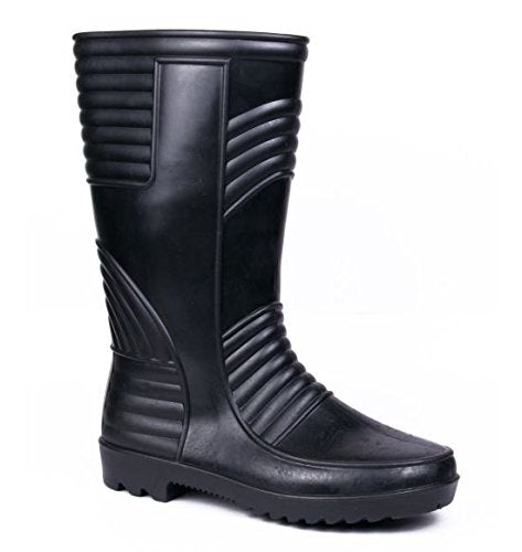Hillson Welsafe Safety Gumboots with Lining, Black, Size 8 UK TC07HLS0177 - Image 2