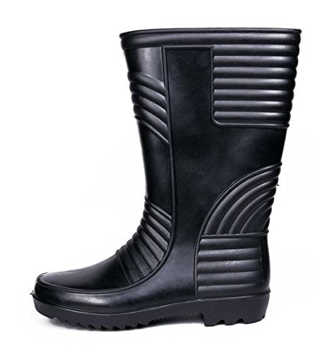 Hillson Welsafe Safety Gumboots with Lining, Black, Size 8 UK TC07HLS0177 - Image 3