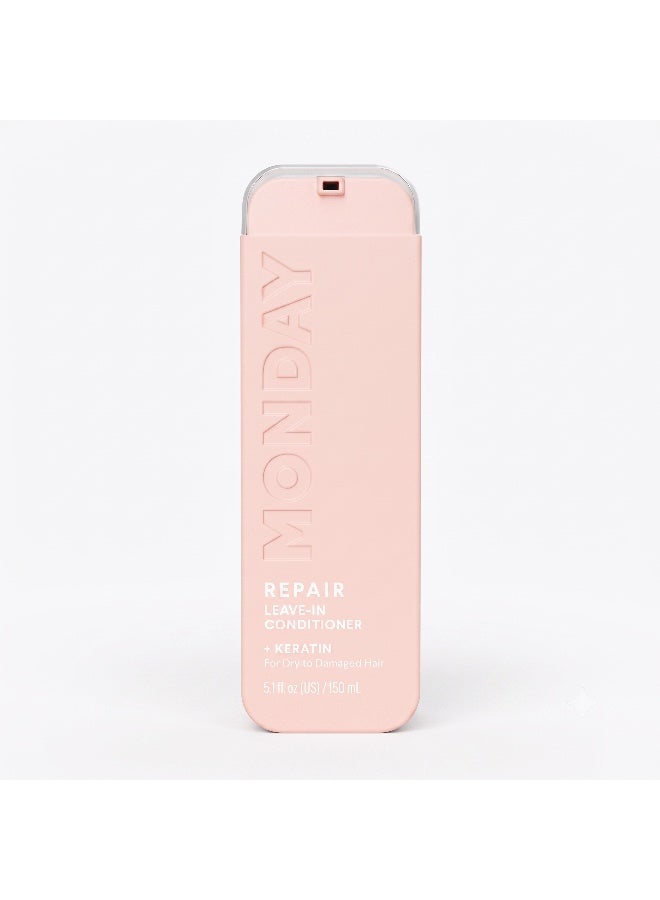 MONDAY Repair Leave-In Conditioner + Keratin For Dry to Damaged Hair - 150 ml