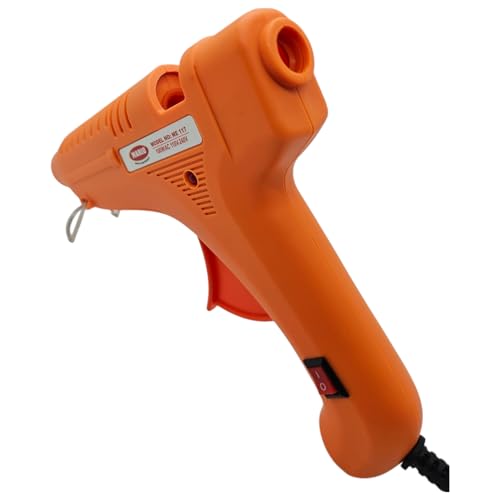 Mario ME-117, 100 Watt Professional Hot Melt Glue Gun For Crafting & DIY Purpose (Orange) + 5 Glue Sticks - Image 5