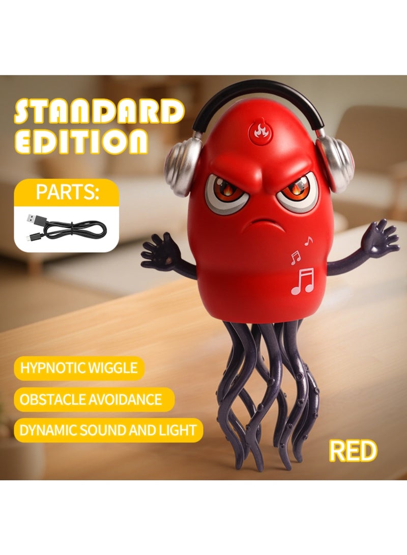 Interactive Dancing and Light-Up Octopus Toy - One Piece with Multiple Colors and Features - Image 2