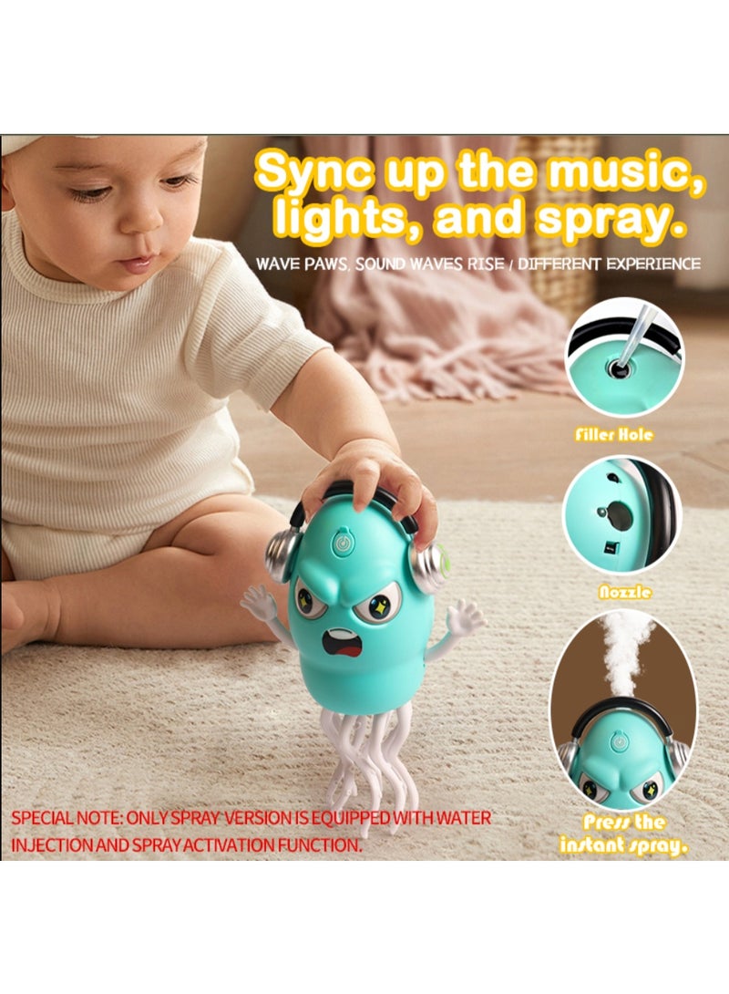 Interactive Dancing and Light-Up Octopus Toy - One Piece with Multiple Colors and Features - Image 3