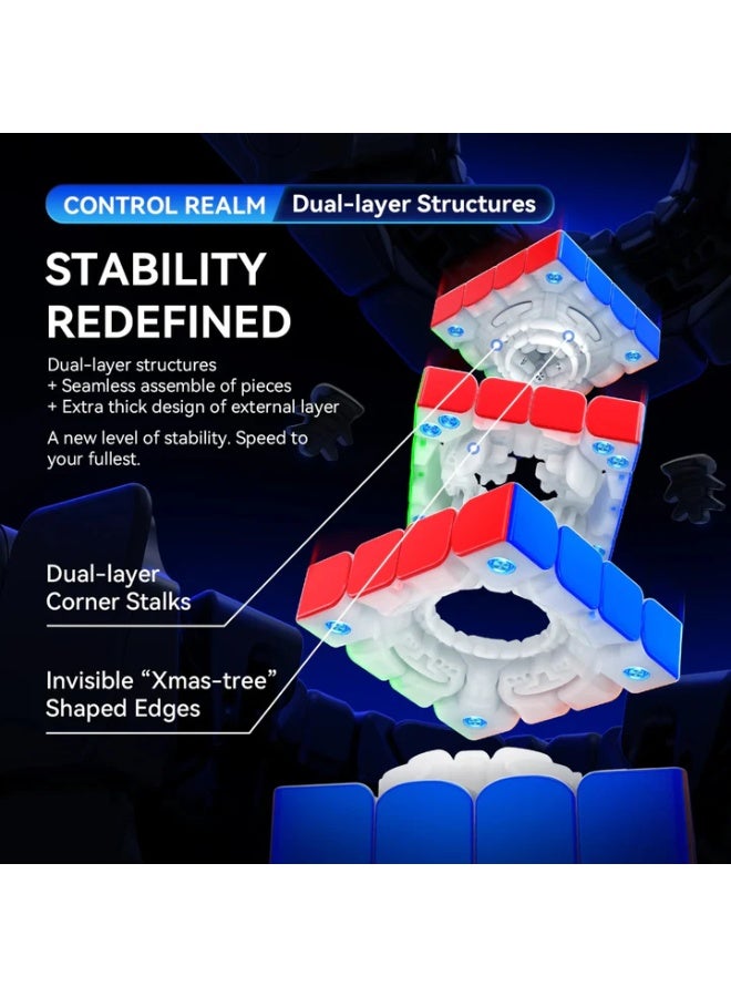 جانكيوب مكعب السرعة المغناطيسي المجمد GAN 460 M V2 SP 4x4 - Image 5