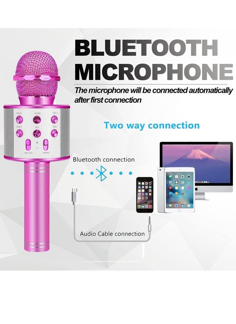 Gravity Toys for 3 16 Years Old Girls Gifts,Karaoke Microphone for Kids Age 4 12,Best Fun Birthday Gifts for 5 6 7 8 9 10 11 Years Teens Girl Boys, Purple, - Image 2