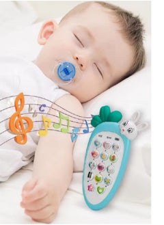 Kids Phone Toy - Music and Light (Carrot and Rabbit Design) - Blue. - pzsku/Z94AA8CAEB6EE85113C42Z/45/_/1732637221/6585744c-9ea5-4234-85fa-1b82c762daea