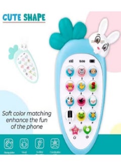 Kids Phone Toy - Music and Light (Carrot and Rabbit Design) - Blue. - pzsku/Z94AA8CAEB6EE85113C42Z/45/_/1732637231/77e3880d-8d83-4bb8-b7bd-3ef961dcf42c